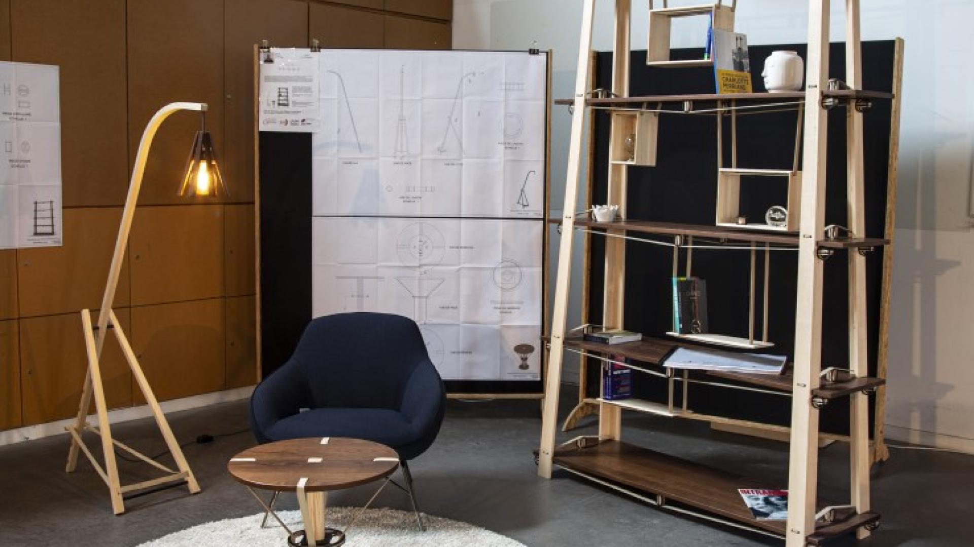 Bibliothèque, pour Atelier Luc Chevallier