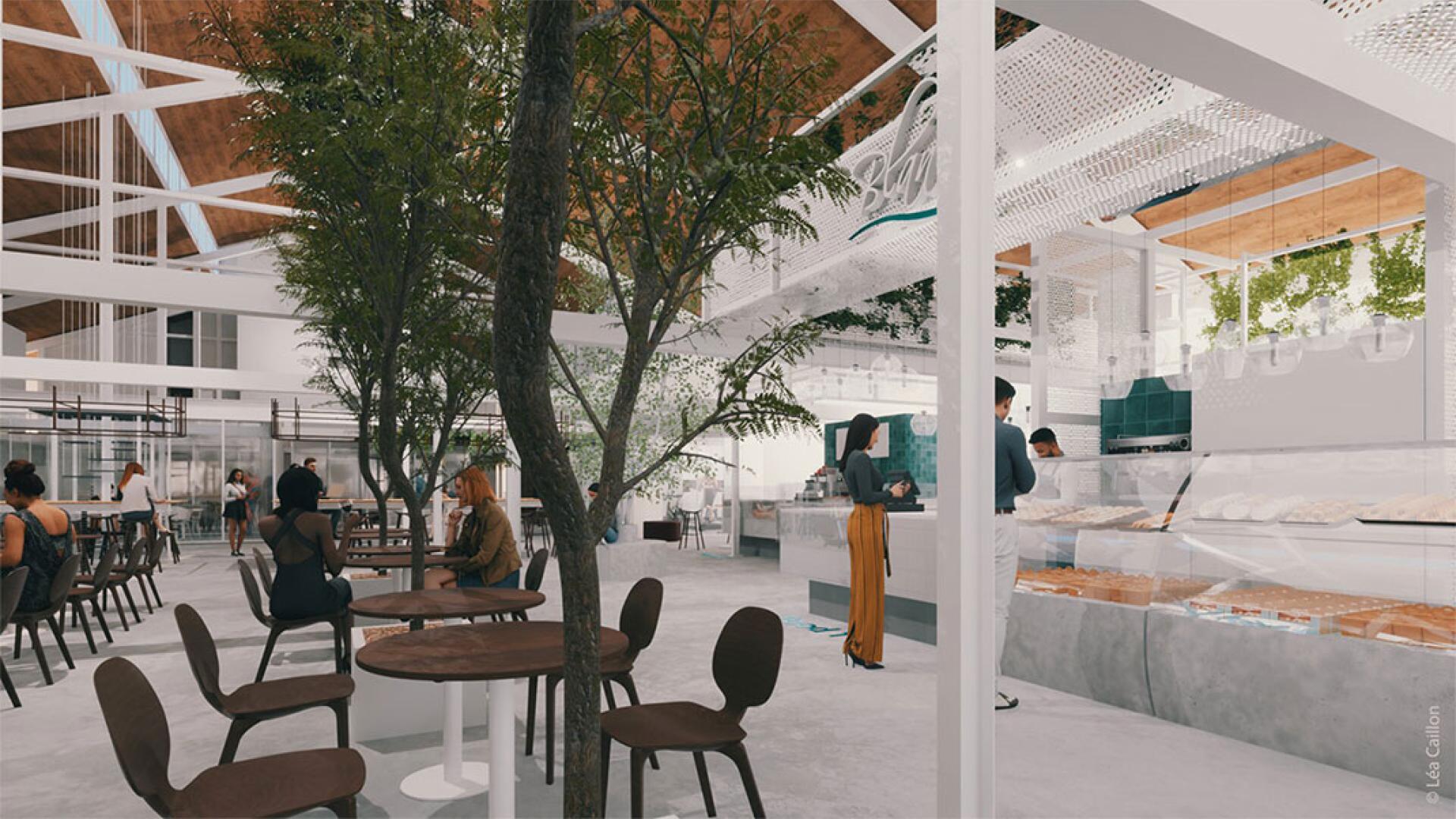 Modelisation de l'interieur de l'usine beghin say