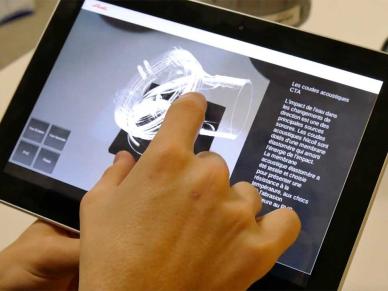 Exemple de projet en design d’interactivité / réalité virtuelle