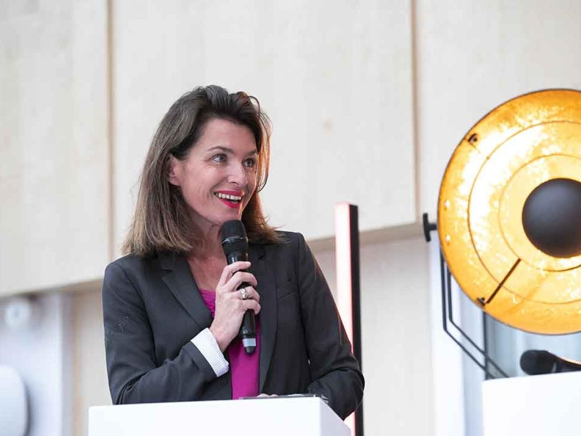 Christelle Morançais, présidente du Conseil régional des Pays de la Loire