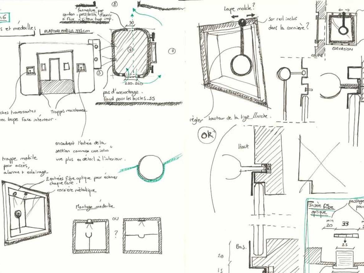Croquis de Géraldine Thomas