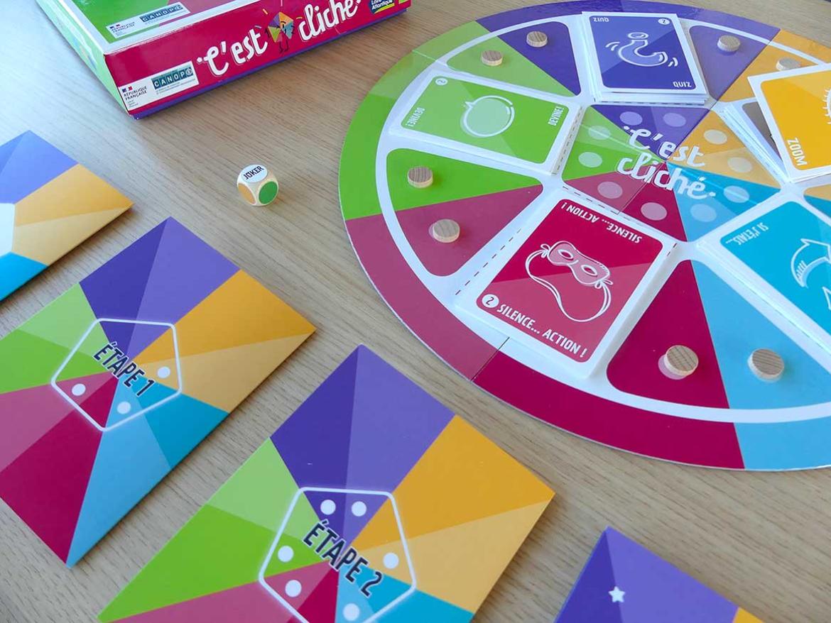 Plateau de jeu "C'est cliché"