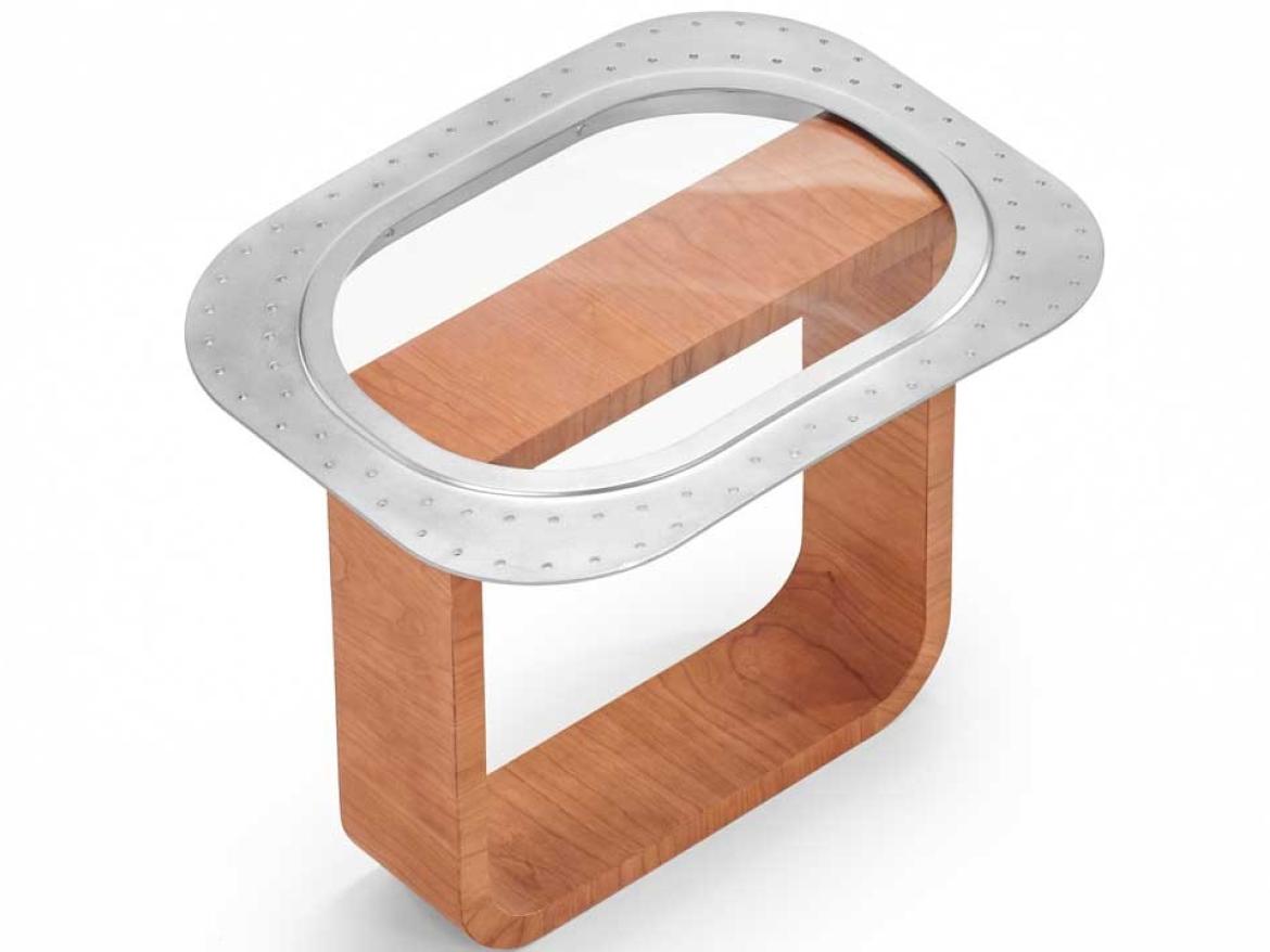 Mobilier Airbus pensé par Christelle Doutey